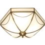 Plafon sufitowy Russell SN01FL43 3x60W/E27 od Endon