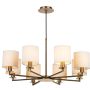 Żyrandol Tyler TYL0863 8x40W/E14 od Dar Lighting