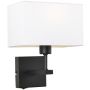 Kinkiet Norte WL-1122-1-A-BM-RC-WH 1x60W/E27 od Italux