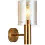 Kinkiet Sardo WL-5581-1A-BRO+AMB 1x40W/E27 od Italux