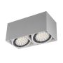 Downlight natynkowy BOX ACGU10-116-N 2x15W/GU10 IP20 od Zuma line
