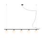 Aldex BERYL GLASS 5 1006F1 lampa wisząca 5x40W/E14  IP20