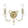 Lampa ścienna AG2 POL BRASS AEGEAN od Elstead Lighting