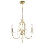 Żyrandol AG3 POL BRASS AEGEAN od ELSTEAD LIGHTING