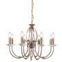 Żyrandol AG8 AGED BRASS AEGEAN od ELSTEAD LIGHTING