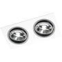 Downlight wpuszczany ALCAZAR ALCAZAR-142.WB 2x50W/G53/AR111 od Lumifall