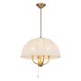 Lampa wisząca Crosby ALM-CROSBY-P-M-BG 4x40W/E14 od Alora Mood
