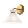 Kinkiet Halston ALM-HALSTON-1WB-GD 1x40W/E14 IP20 od Elstead Lighting