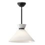 Lampa wisząca Halston ALM-HALSTON-P-M-BK 1x60W/E27 IP20 od Elstead Lighting