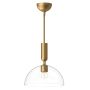 Lampa wisząca Jude ALM-JUDE-P-GD-CL 1x60W/E27 IP20 od Elstead Lighting