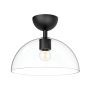 Lampa sufitowa Jude ALM-JUDE-SF-MB-CL 1x60W/E27 IP20 od Elstead Lighting