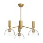 Żyrandol Jude ALM-JUDE3-GD-CL 3x60W/E27 IP20 od Elstead Lighting