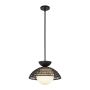 Lampa wisząca Perth ALM-PERTH-P-BK 1x60W/E27 IP20 od Elstead Lighting