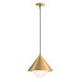 Lampa wisząca Remyck ALM-REMYCK-P-GD 1x60W/E27 IP20 od Elstead Lighting