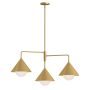 Żyrandol Remyck ALM-REMYCK3-GD 3x60W/E27 IP20 od Elstead Lighting