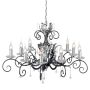 Żyrandol AML10 BLK/SILVER AMARILLI od ELSTEAD LIGHTING