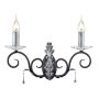 Lampa ścienna AML2 BLK/SILVER AMARILLI od Elstead Lighting
