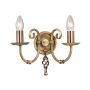 Lampa ścienna ART2 AGD BRASS ARTISAN od Elstead Lighting