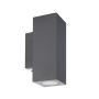 Kinkiet Sandvik 1732GR 3000K 2x8W/LED 1512lm IP65 od Norlys
