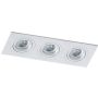 Downlight wpuszczany CARO AZ2439 3x50W/GU10 od AZzardo