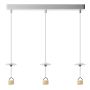 Lampa wisząca LUCAS AZ6163 3x10W/GU10 IP20 od Azzardo