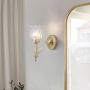 Lampa ścienna BATH/CARROLL1 PB CARROLL od Elstead Lighting