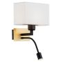 Kinkiet BILL 1040 3000K 1x15W/E27 + 1x4,5W/LED IP20 od Argon