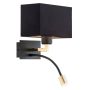 Kinkiet BILL 1042 3000K 1x15W/E27 + 1x4,5W/LED IP20 od Argon