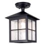 Lampa ogrodowa sufitowa BL18A BLACK WINCHESTER od Elstead Lighting