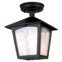 Lampa ogrodowa sufitowa BL6A BLACK YORK od Elstead Lighting