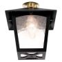 Lampa ogrodowa sufitowa BL6C BLACK YORK od Elstead Lighting