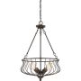 Lampa wisząca Baroness QZS-BNS2818WT 4x60W/E27 od Quoizel