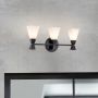Kinkiet Bowtie BOWTIE-3-MB 3000 K 3x3 W/G9 900 lm ip44 od Elstead Lighting