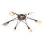 Lampa sufitowa BUREAU BUR0675 6x40W/E14 IP20 od Dar Lighting