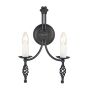 Lampa ścienna BY2 BLACK BELFRY od Elstead Lighting