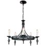 Żyrandol BY5 BLACK BELFRY od ELSTEAD LIGHTING