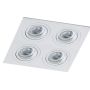 Downlight wpuszczany CARO AZ2442 4x50W/GU10 od AZzardo