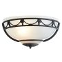 Lampa ścienna CB/WU BLACK CARISBROOKE od Elstead Lighting