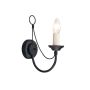 Lampa ścienna CB1 BLACK CARISBROOKE od Elstead Lighting