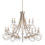 Żyrandol CRT18 SIL/GOLD CHRISTINA od ELSTEAD LIGHTING