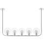 Lampa wisząca Cradle CRA0550-20 5x25w/g9 ip20 od Dar Lighting