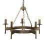 Żyrandol CW5 OLD BRZ CROMWELL od ELSTEAD LIGHTING