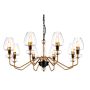 Żyrandol Armand DL-ARMAND8-AB 8x40W/E14 od Elstead Lighting
