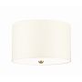 Plafon Fletcher DL-FLETCHER14-3LT-IV-AB 3x60W/E27 od Designer’s Lightbox