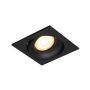 Downlight wpuszczany Ponar DL-26451-GU10-BK 1x10W/GU10 IP20 od Italux