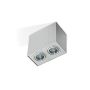 Downlight natynkowy ELOY 2 AZ1352 2x50W/GU10 od AZzardo