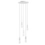 Zwis sufitowy A TU ESTILO 717F-G05X1A-01 5x60W/E27 od Novolux