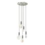 Zwis sufitowy A TU ESTILO 717F-G05X1A-32 5x60W/E27 od Novolux