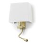 Kinkiet FIRENZE 507A-Y05X1B-46 2x60W, 3W/E27, LED 240lm Ciepła biała 3000K od Novolux