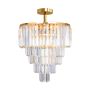 Lampa sufitowa AMEDEO FC17106/6+3+1-GOLD+CL 10x40W/E14 IP20 od Zuma line